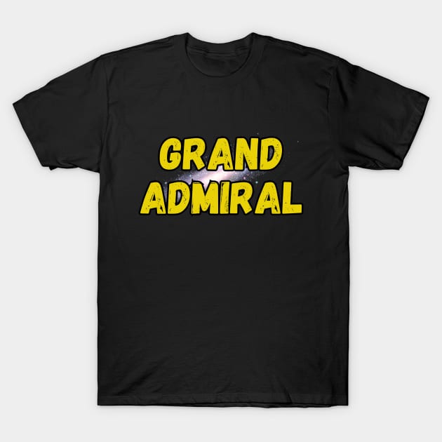 Grand Admiral T-Shirt by Spatski